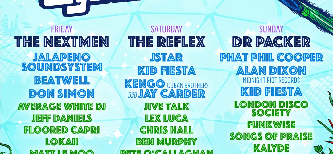 Lineup of the Groove Garden at Standon Calling