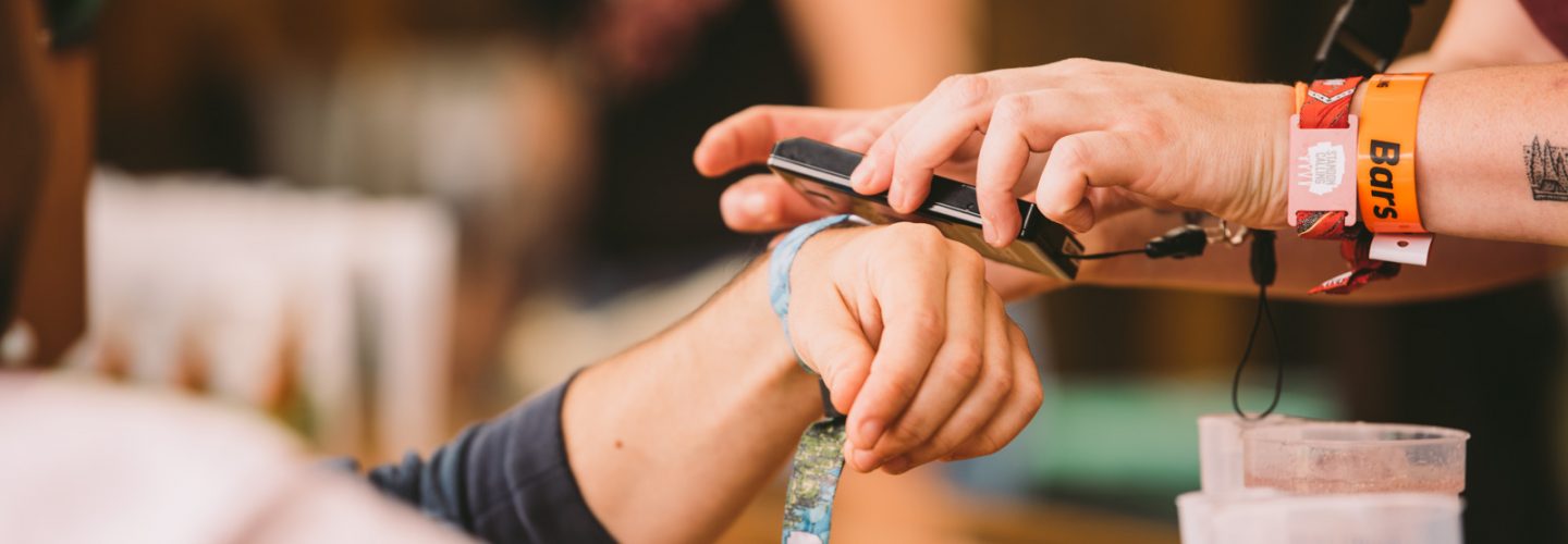 Cashless Wristband Top Up