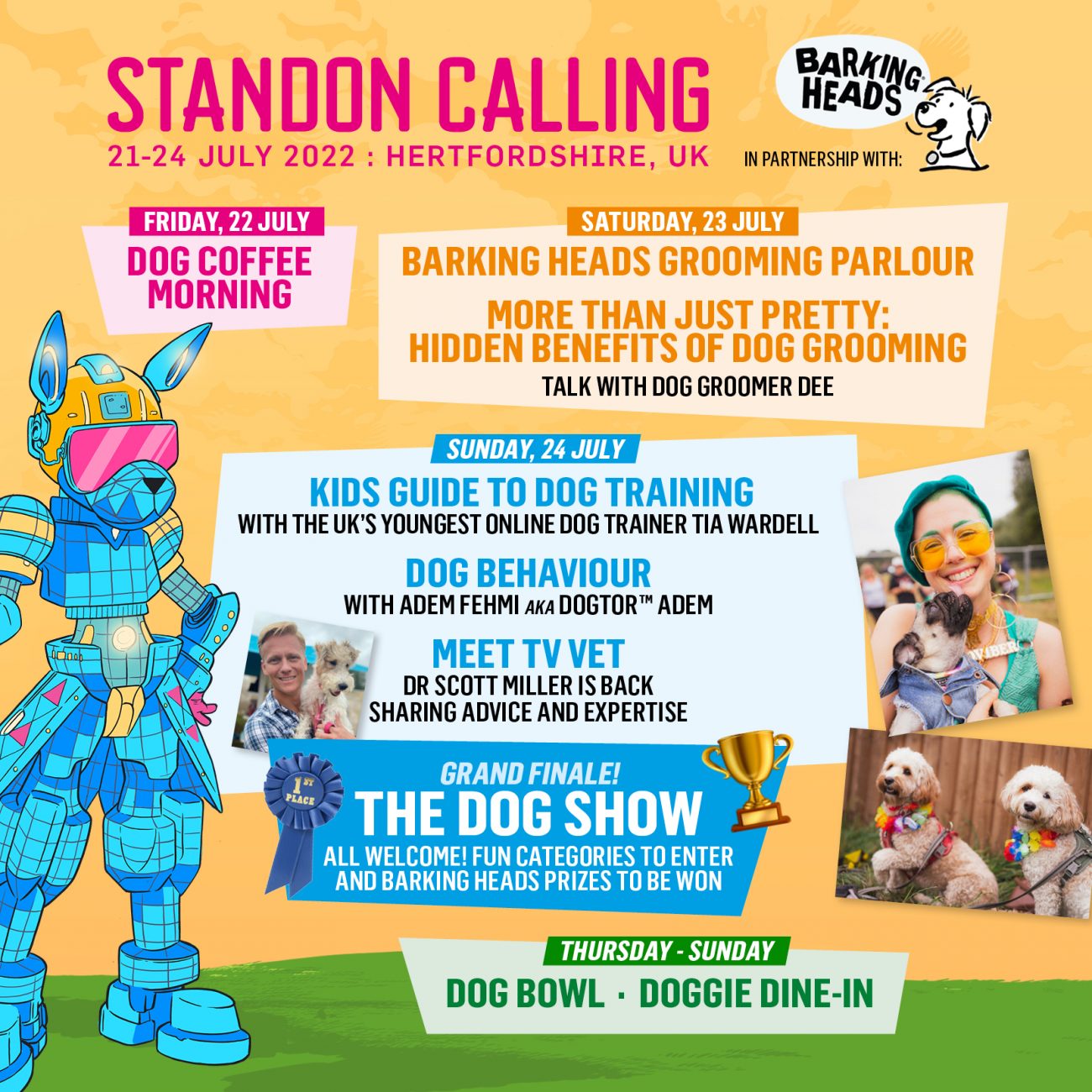 Pooch Programme Just Announced!
