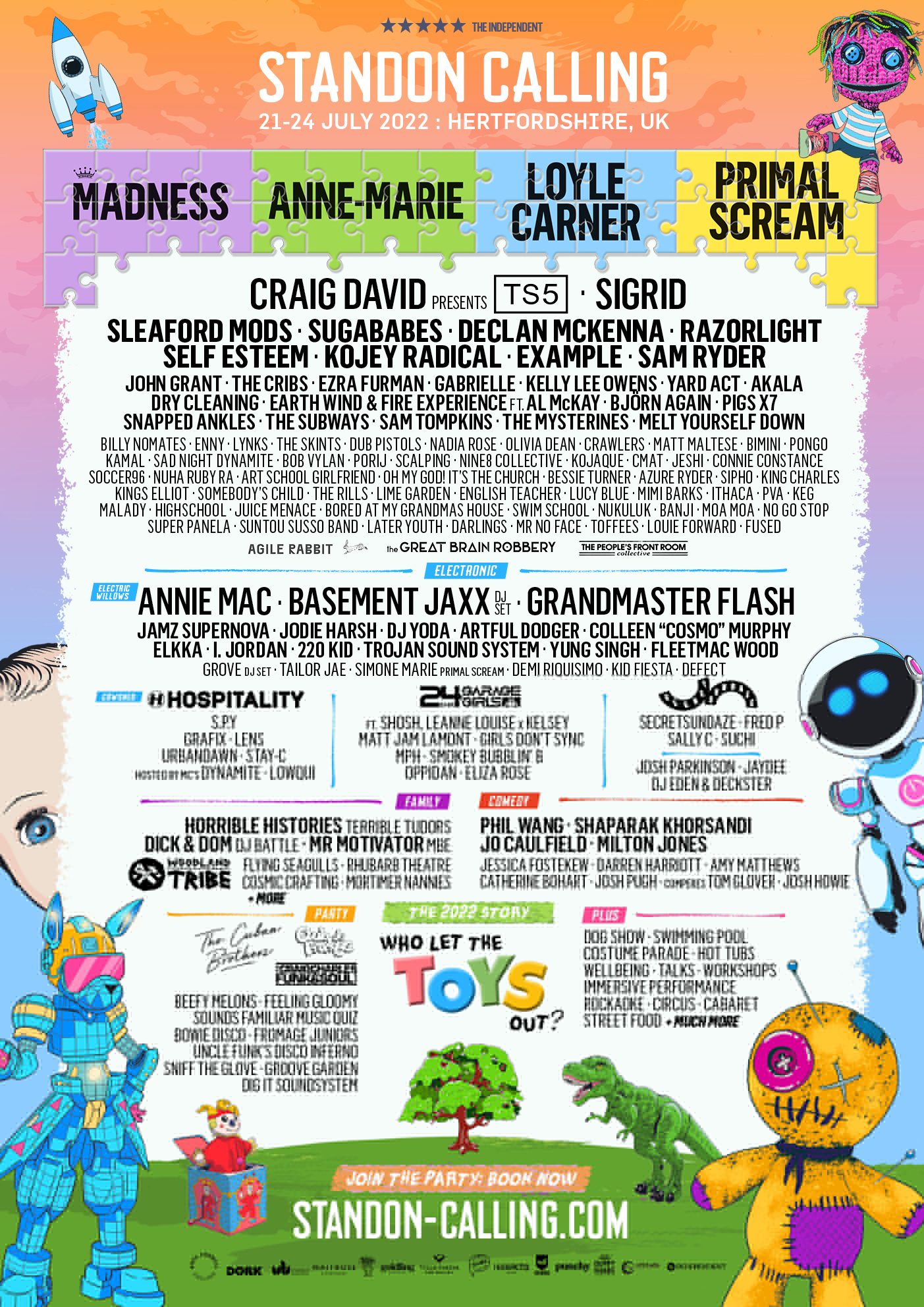 Line up Poster