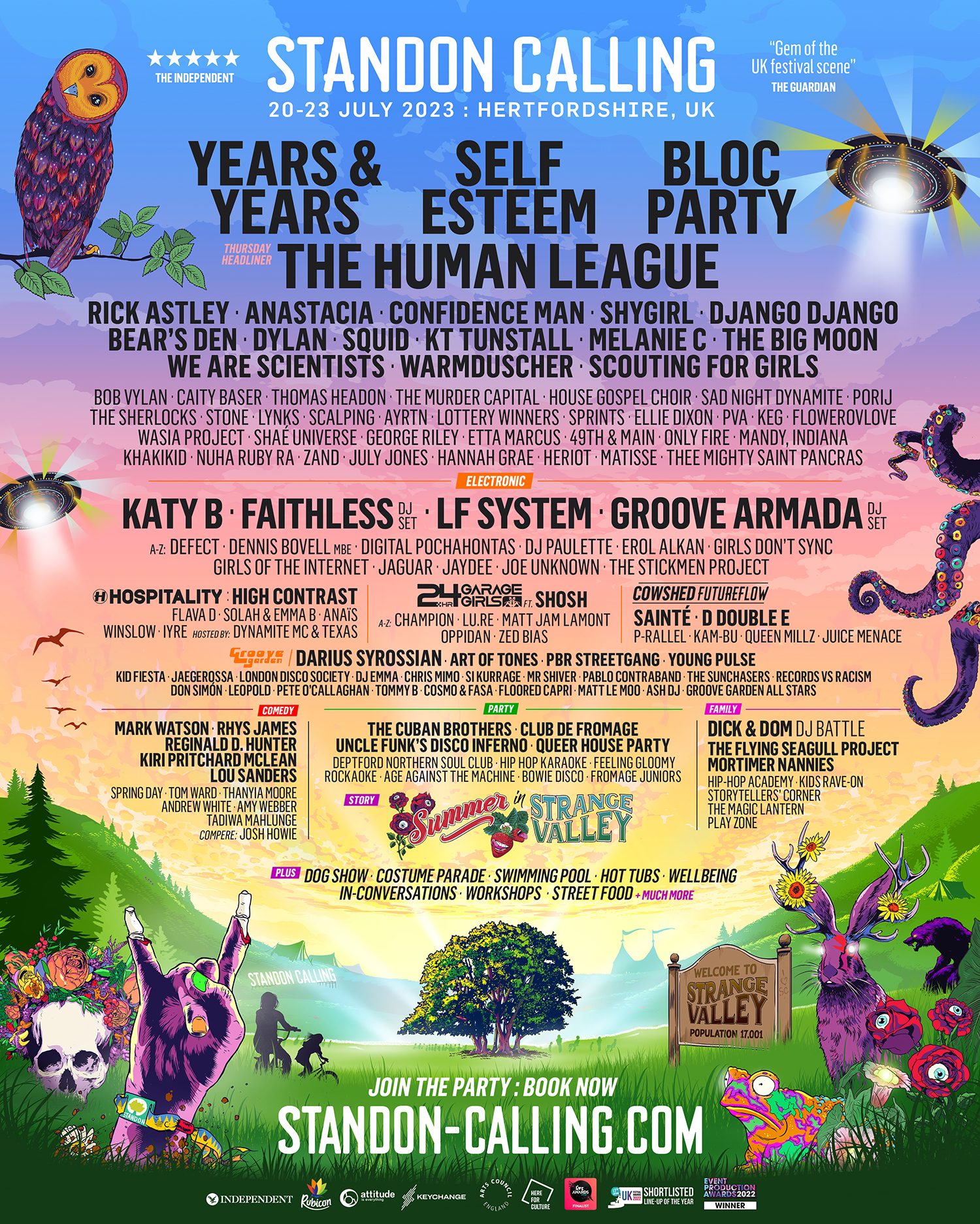 Line up Poster